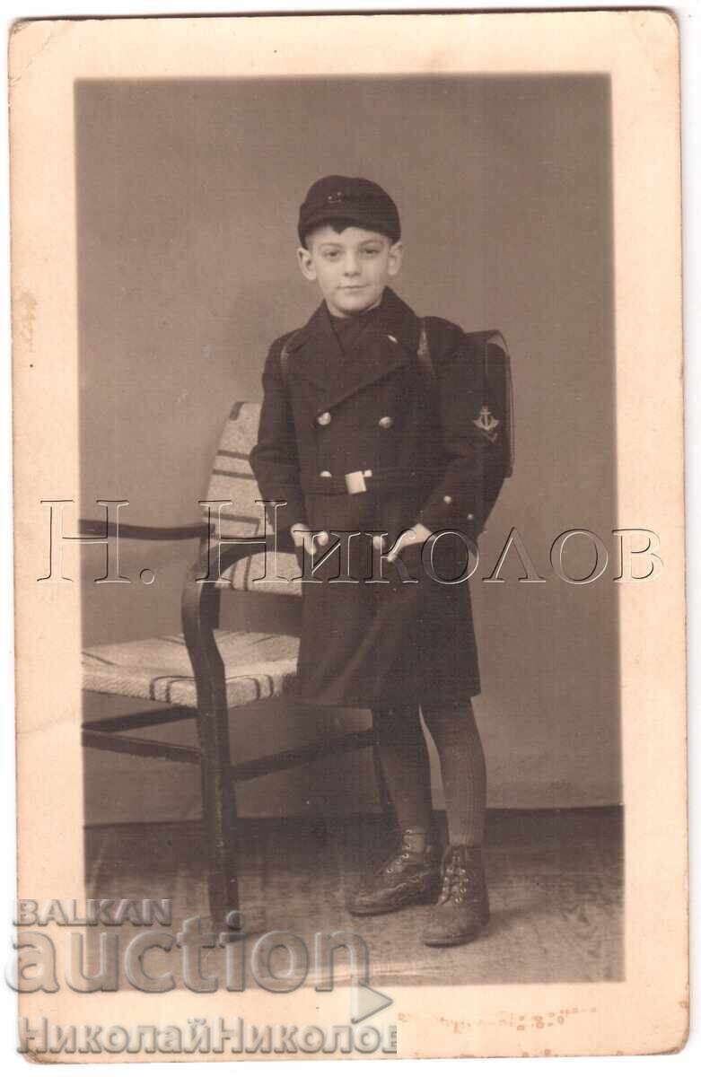 ΠΑΛΙΑ ΦΩΤΟΓΡΑΦΙΑ ΓΕΡΜΑΝΙΑ ΜΙΚΡΟΣ ΜΑΘΗΤΗΣ ΜΕ ΣΤΟΛΗ Ε117