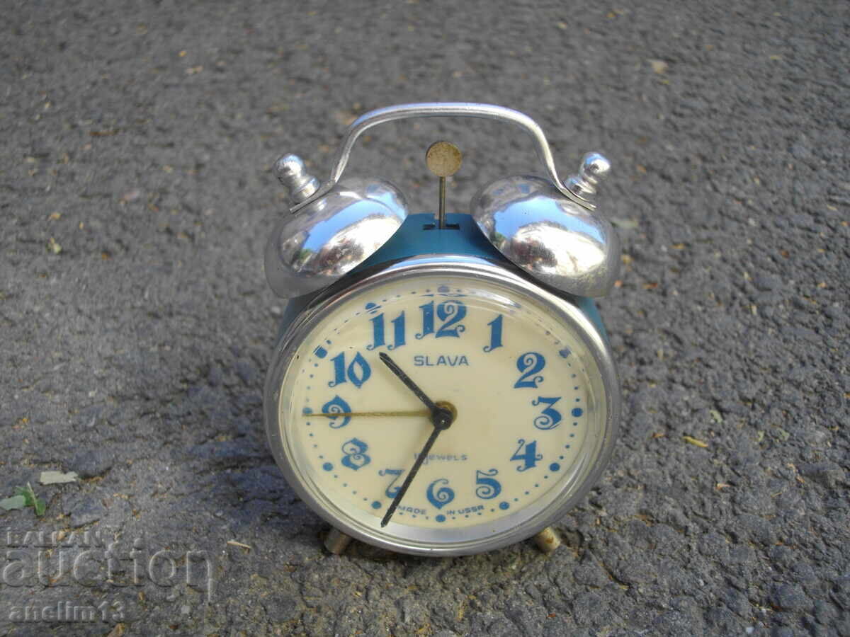 SLAVA COLLECTIBLE ALARM CLOCK