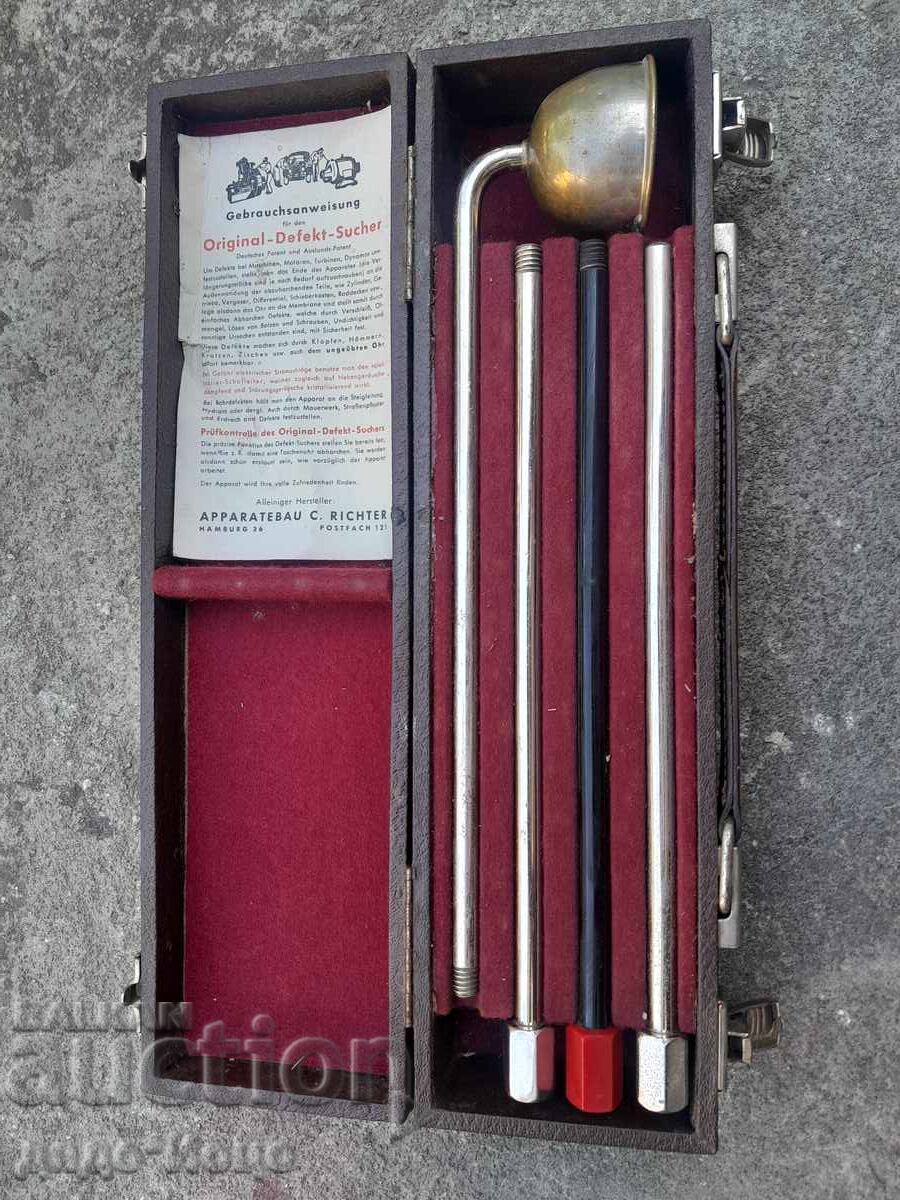 Delivery of Old WWII device for defect detection in engines, machines, turbines, internal combustion engines