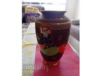 Antique Satsuma vase 22cm