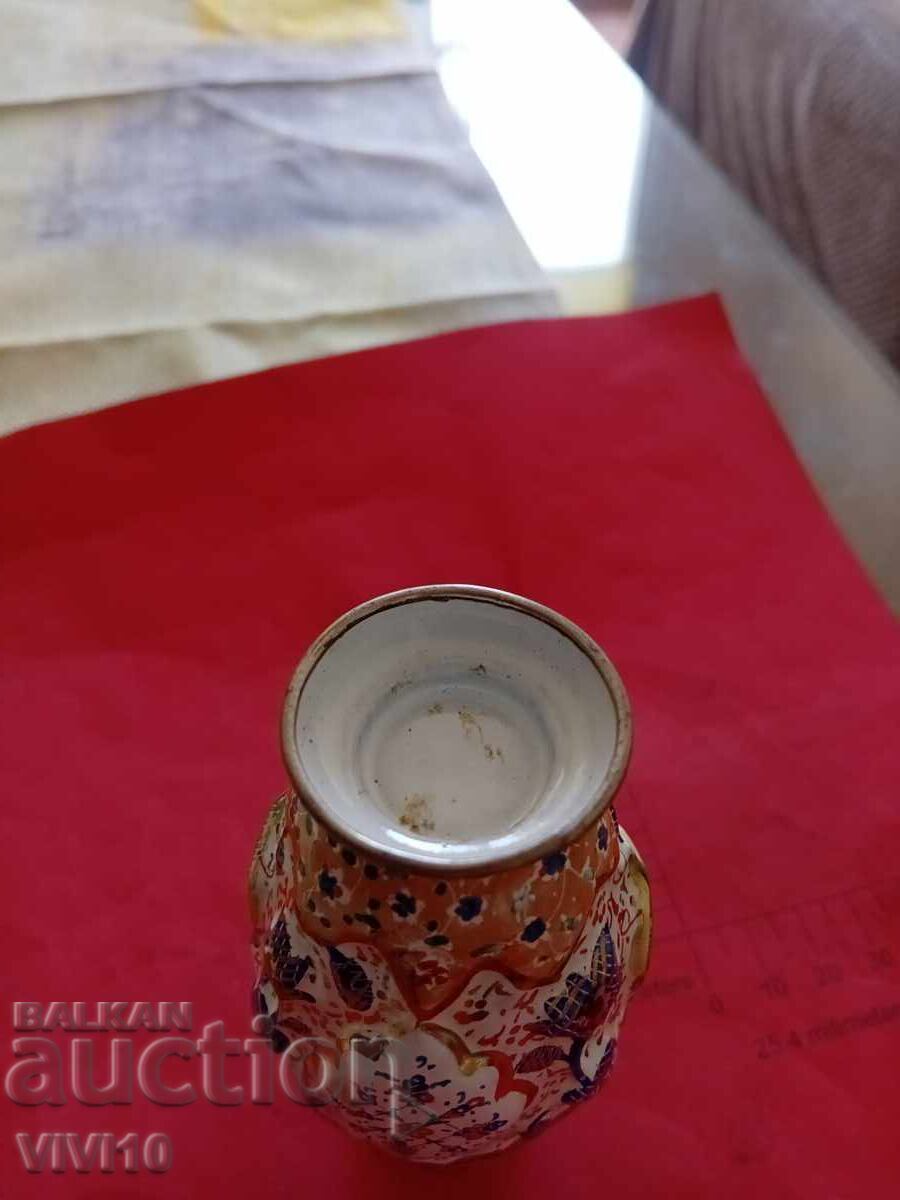 Livrarea Vază veche email, bronz 10cm