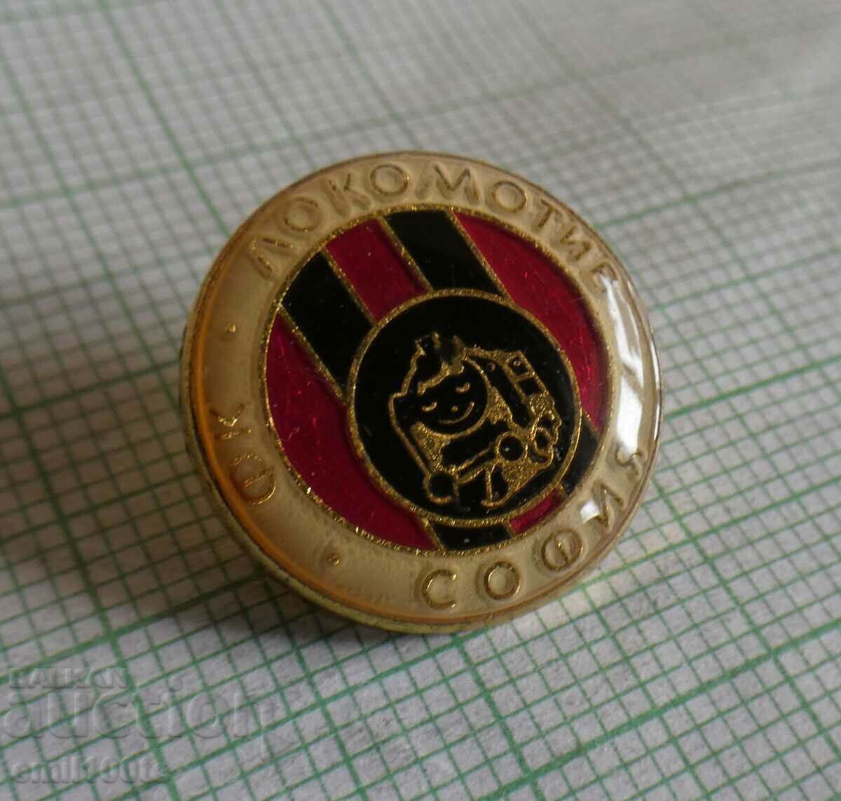 Badge - FC Lokomotiv Sofia Football Club with price 1.50 BGN | € 0.77