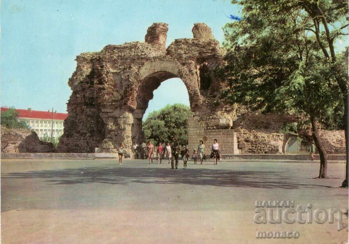 Old postcard - Hisarya, The Camels Old postcard - Hisarya, The Camels