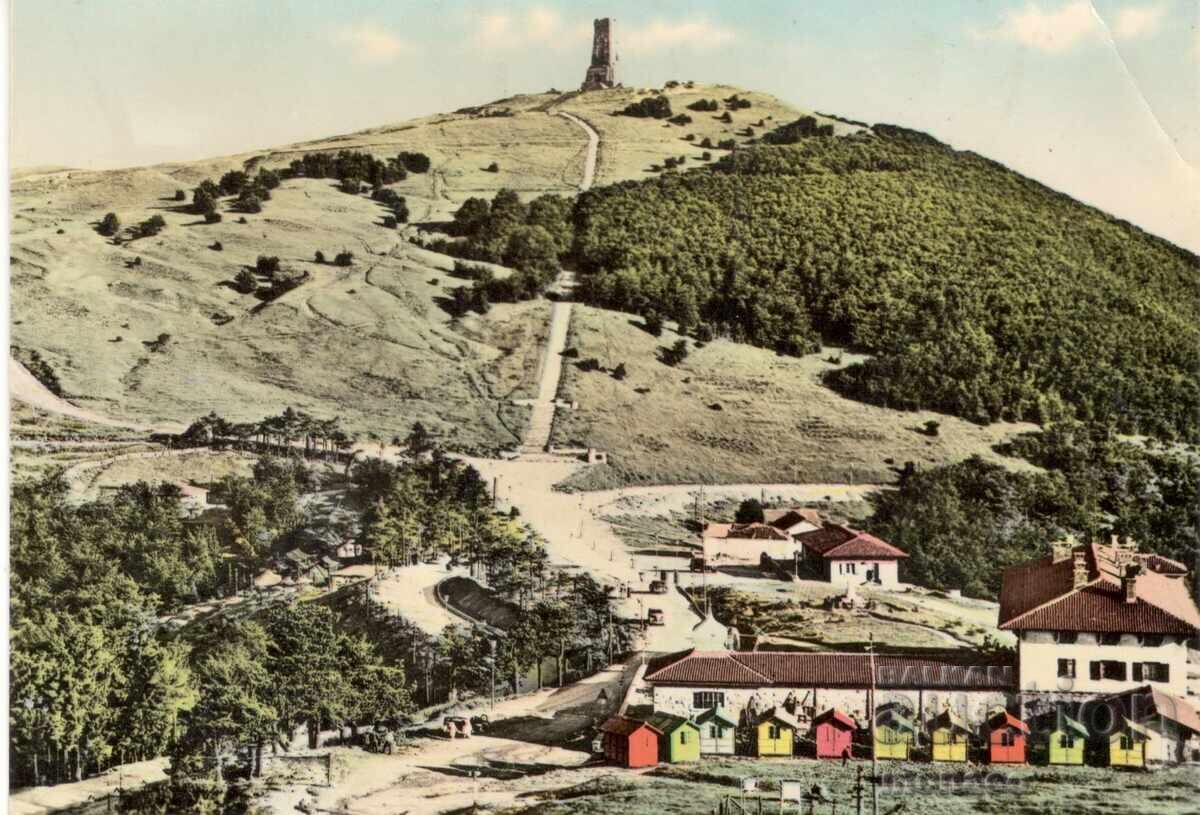 Παλιά καρτ ποστάλ - Σίπκα - μνημείο Α-39