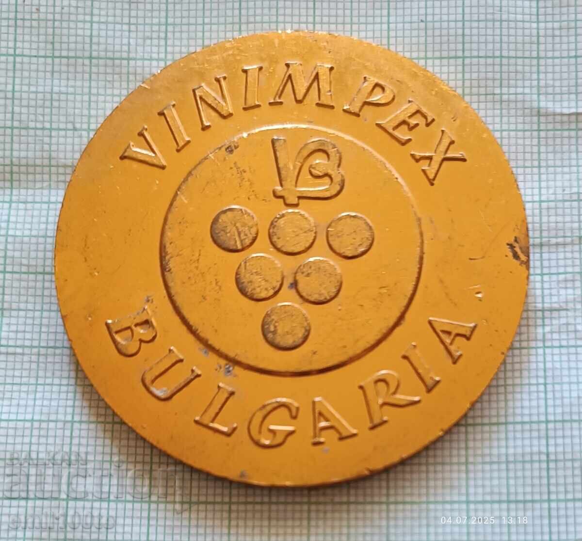 Vinimpex Bulgaria plaque VINIMPEX BULGARIA