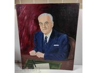 1959 HARRY TRUMAN LARGE HAND-SIGNED PORTRAIT PRESIDENT