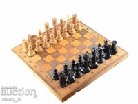 Sah din lemn si table 34 x 34 cm