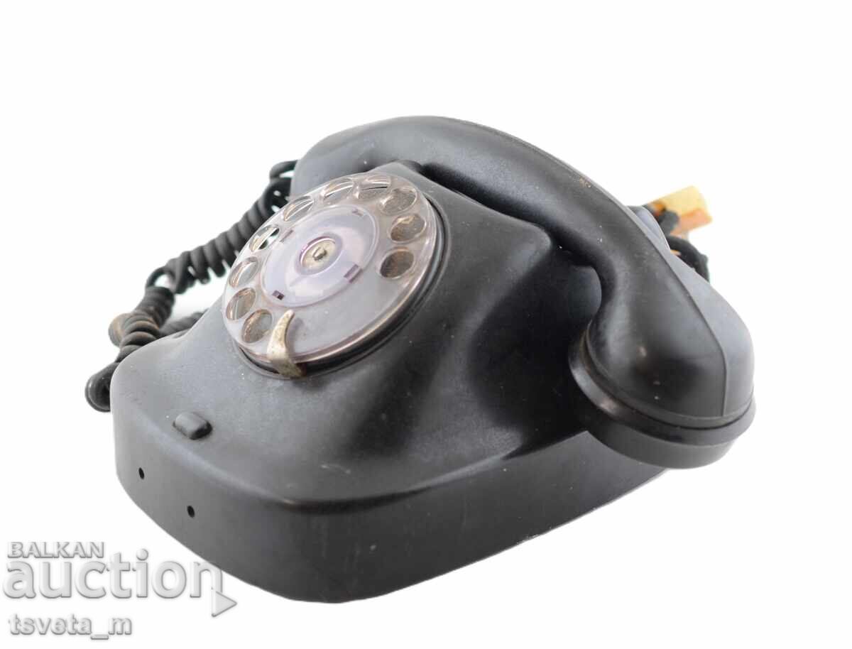 Аукцион Български телефонен апарат Белоградчик бакелит 60 - те Аукцион Български телефонен апарат Белоградчик бакелит 60 - те