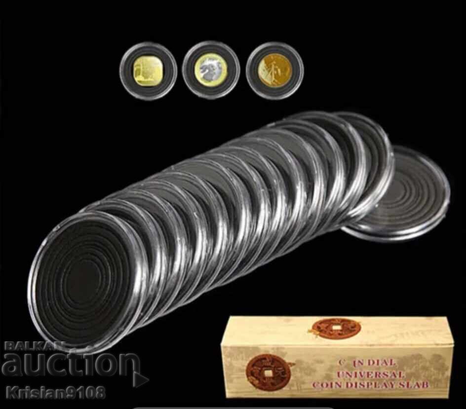 Delivery of Round coin collection box, 20 pieces Delivery of Round coin collection box, 20 pieces