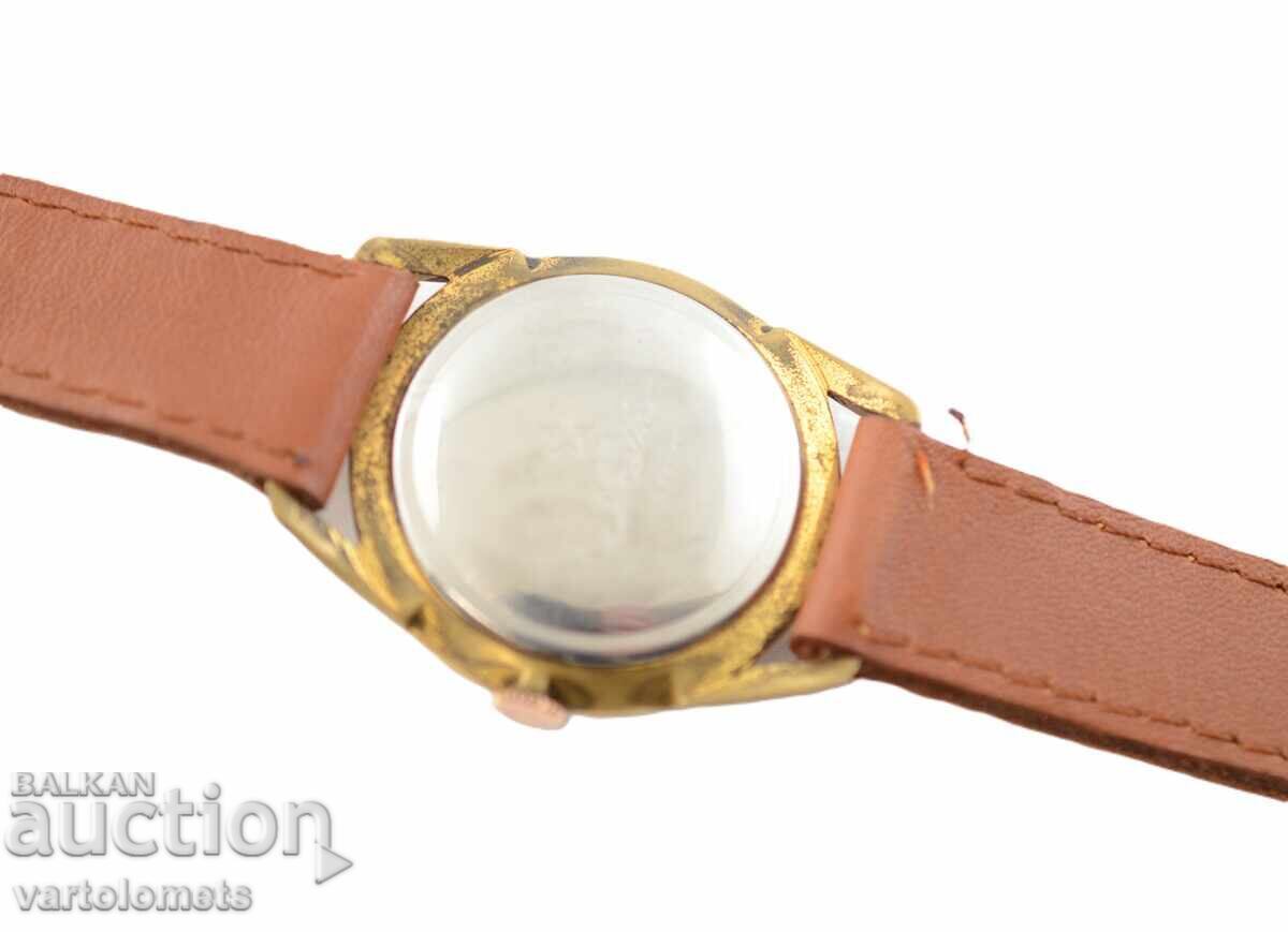 Аукцион Мъжки часовник ARETA SWISS MADE с позлата 10 Мк -  работи