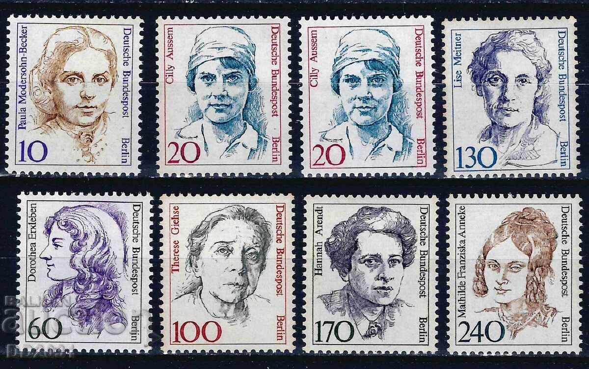 Germania /Berlinul de Vest/ - personalități MNH