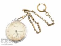 Τσέπης ρολόι MOLNIJA USSR 15 κ - λειτουργεί
