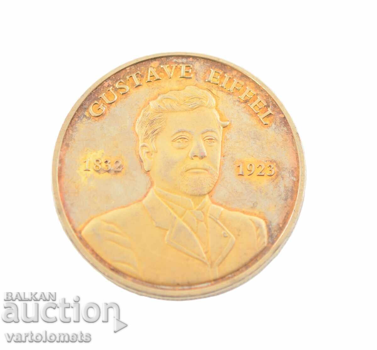 Plaque - GUSTAV EIFFEL