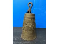 Old, bronze bells - three nested together