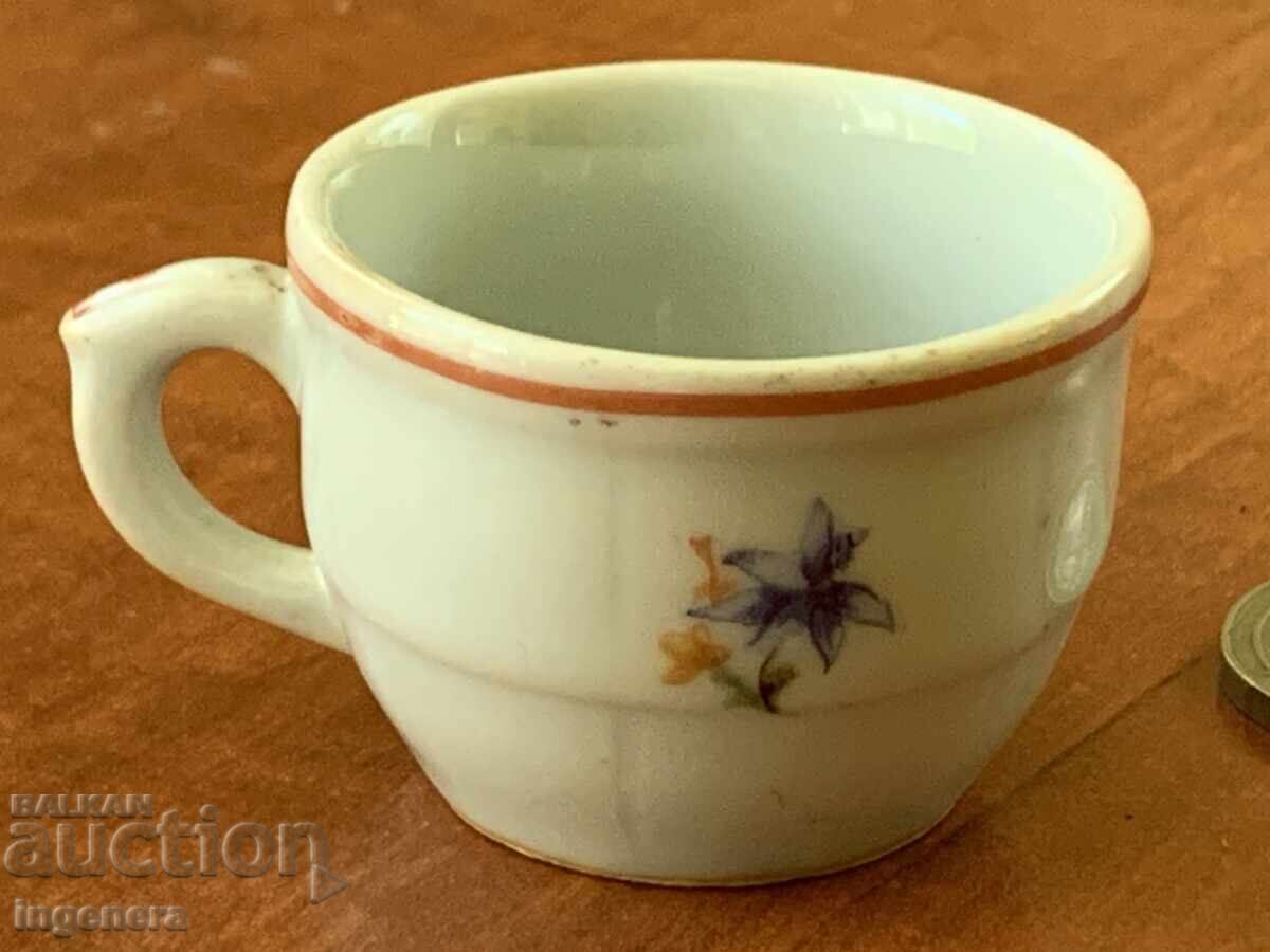 Πορσελάνινο φλιτζάνι κούπα μίνι για ζεστή ρακή με τιμή 9.00 BGN | € 4.60