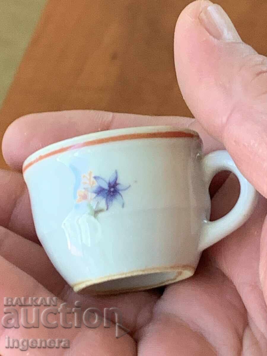 Παράδοση Πορσελάνινο φλιτζάνι κούπα μίνι για ζεστή ρακή