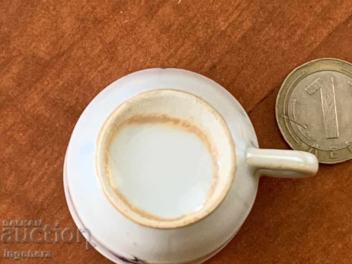 Πορσελάνινο φλιτζάνι κούπα μίνι για ζεστή ρακή - 7