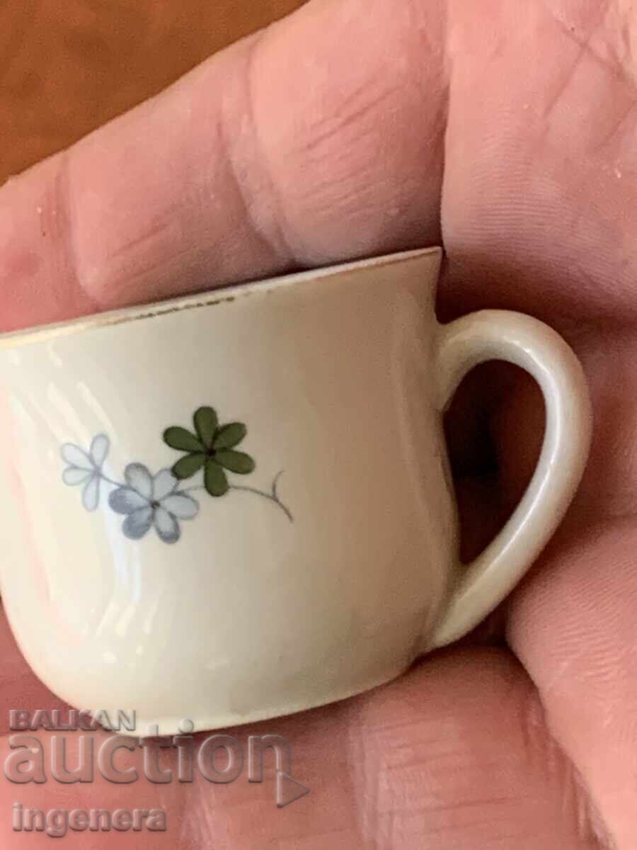 Auction  PORCELAIN CUP MINI FOR HOT RAKIYA - 2 PCS