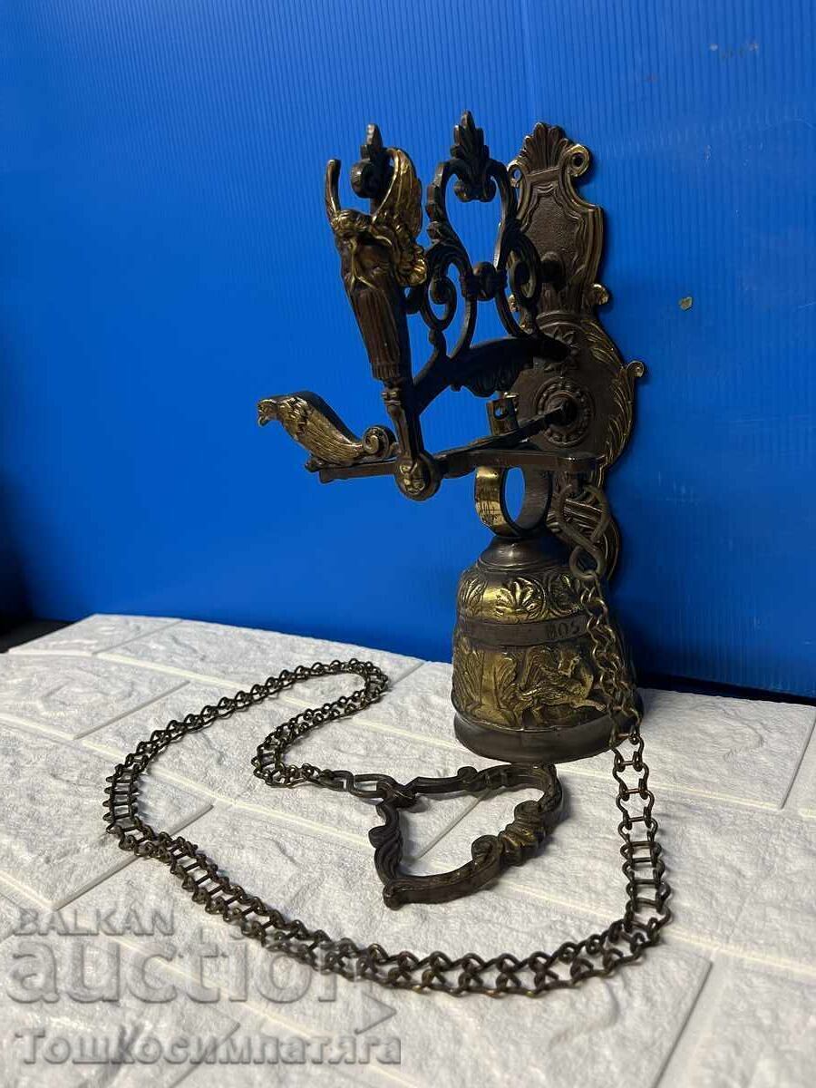 Παλιά, μοναστηριακή, χάλκινη καμπάνα με τιμή 280.00 BGN | € 143.16