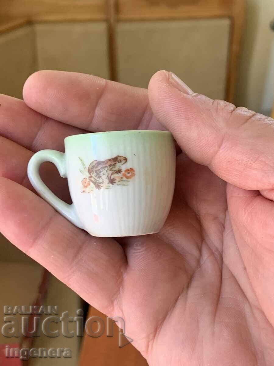 Auction  PORCELAIN CUP MINI FOR HOT RAKIJA