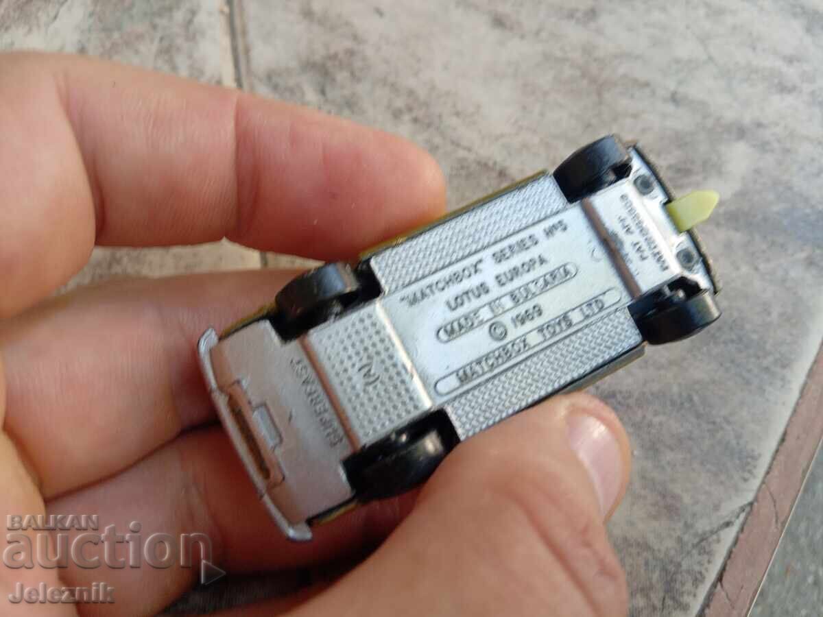 Lotus Europa Cutie de chibrituri Bulgaria/1969, N5-Perfectă! - 5