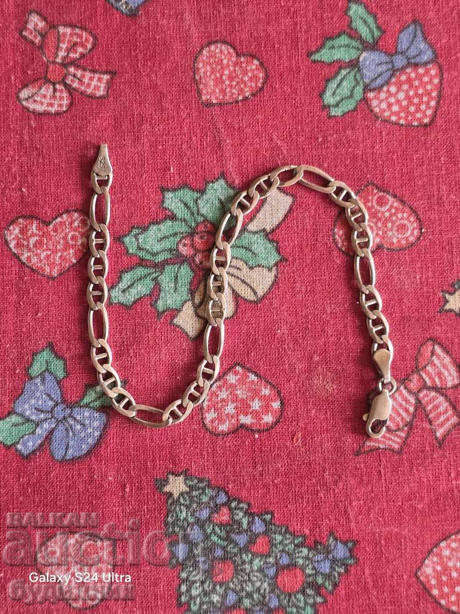 Аукцион Сребърна гривна. 21см. Пускам над 100 Аукциона. Разгледайте Аукцион Сребърна гривна. 21см. Пускам над 100 Аукциона. Разгледайте