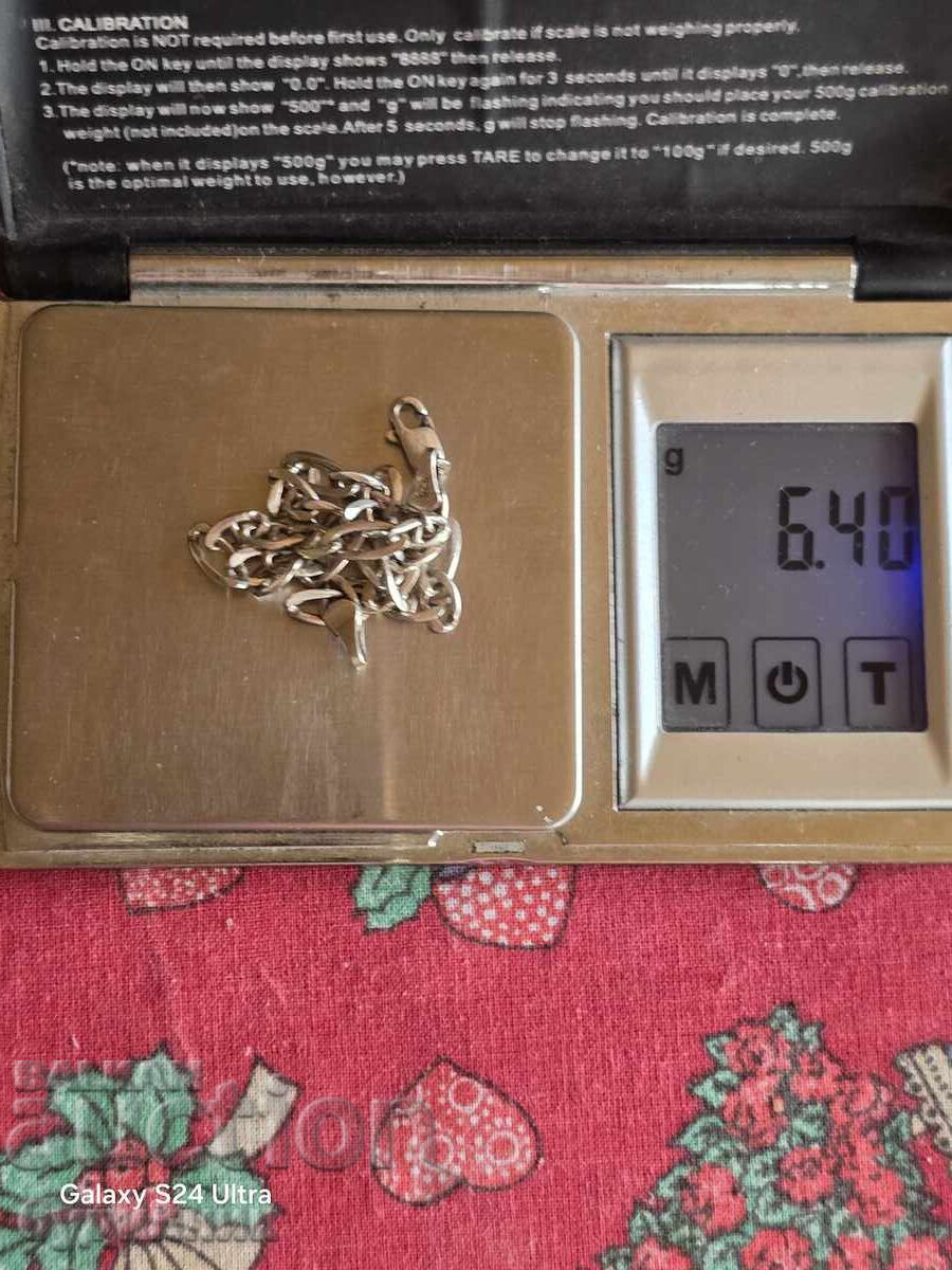 Сребърна гривна. 21см. Пускам над 100 Аукциона. Разгледайте - 6 Сребърна гривна. 21см. Пускам над 100 Аукциона. Разгледайте - 6