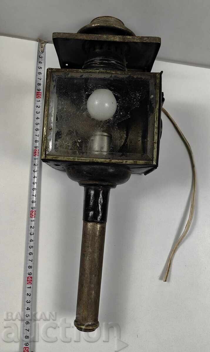 NACH. NA 20-TI ΑΙΩΝΑΣ ΜΕΓΑΛΟ ΦΑΝΑΡΙ ΑΠΟ ΑΜΑΞΑ ΠΡΟΒΟΛΕΑΣ ΛΑΜΠΑ με τιμή 49.00 BGN | € 25.05