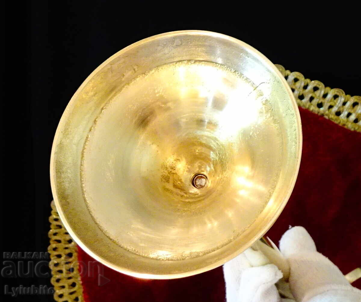 Bronze standing coat rack, bronze stand - 5