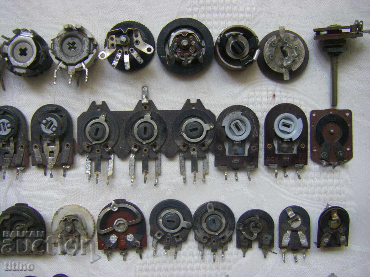 Δημοπρασία Ρυθμιζόμενα ποτενσιόμετρα τριμερ - τριμερ