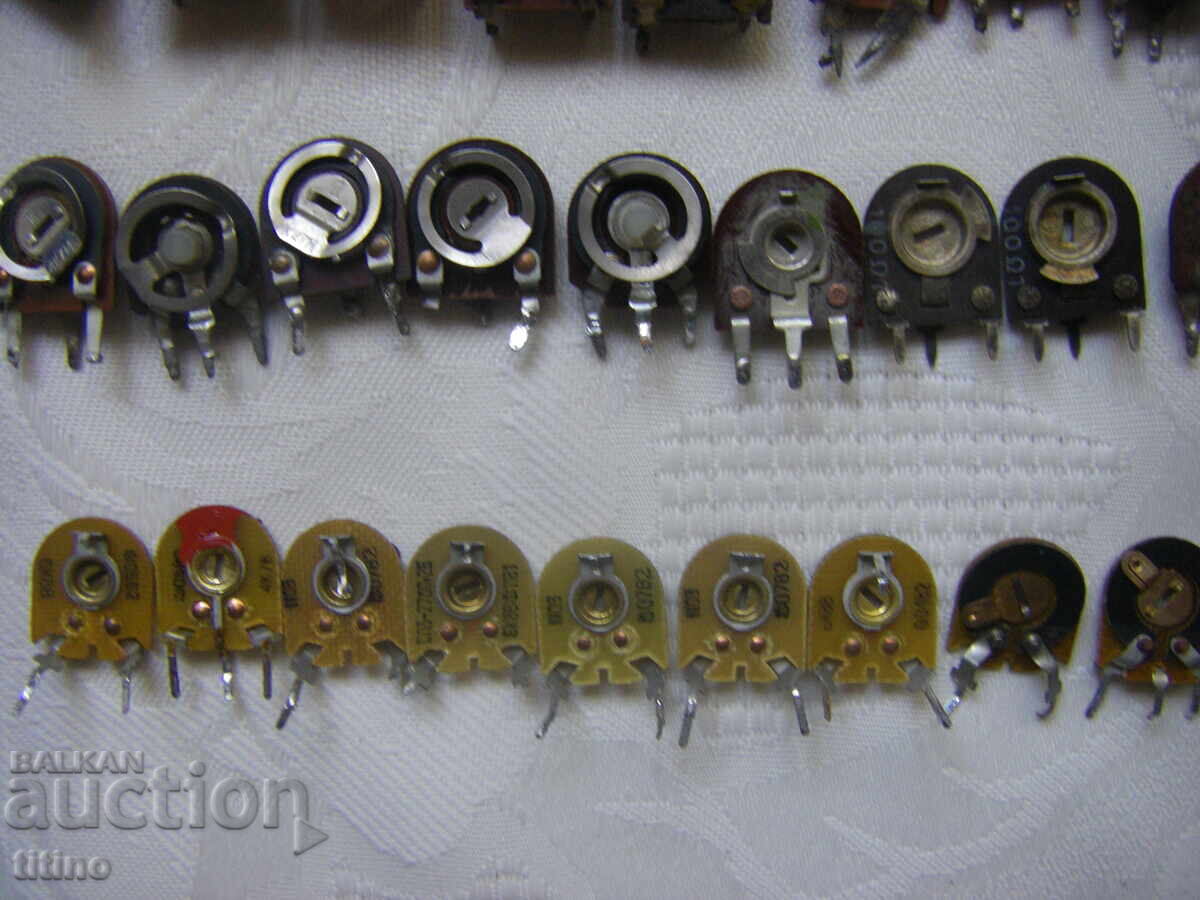 Ρυθμιζόμενα ποτενσιόμετρα τριμερ - τριμερ - 6