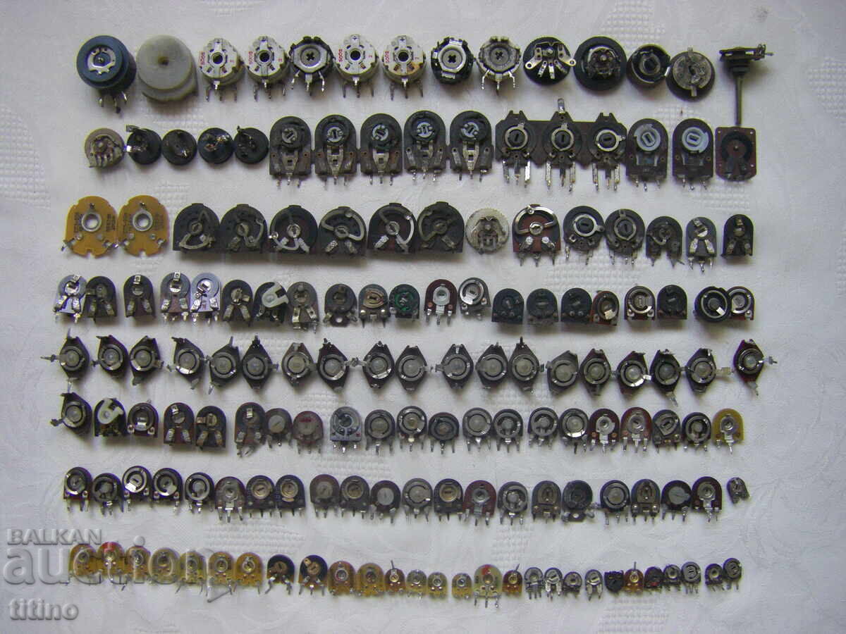 Ρυθμιζόμενα ποτενσιόμετρα τριμερ - τριμερ