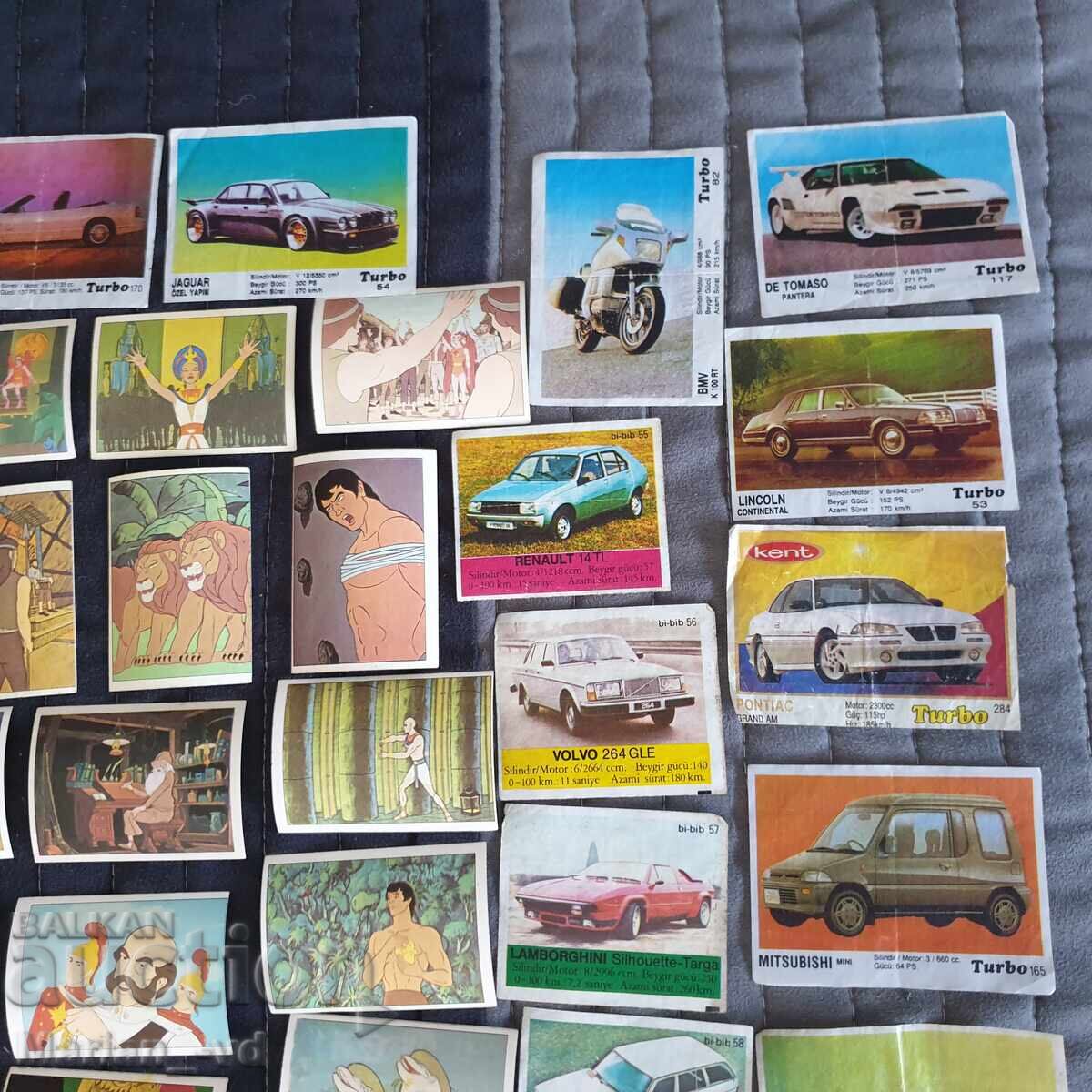 Livrarea Imagini vechi de la gume de mestecat și stickere Panini