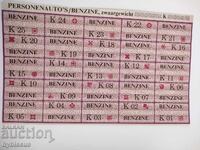 Купони за бензин в Холандия 1973