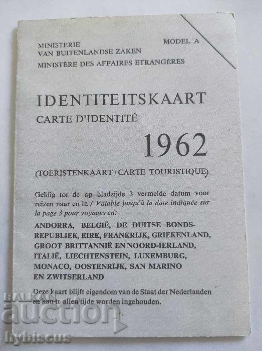 Ολλανδική ταυτότητα 1962 Ολλανδική ταυτότητα 1962