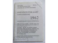 лична карта Холандия 1962