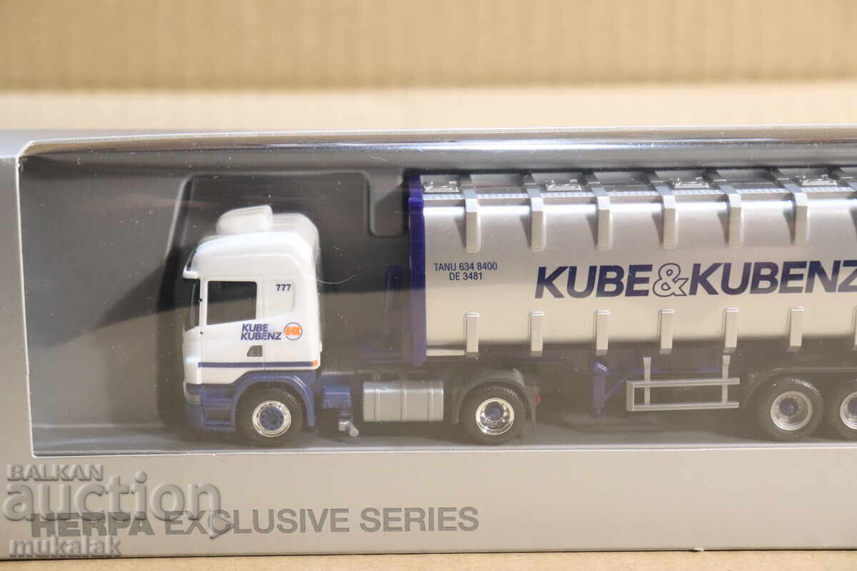 HERPA H0 1/87 SCANIA ΜΟΝΤΕΛΟ ΑΥΤΟΚΙΝΗΤΟΥ ΦΟΡΤΗΓΟΥ TIR με τιμή 65.00 BGN | € 33.23