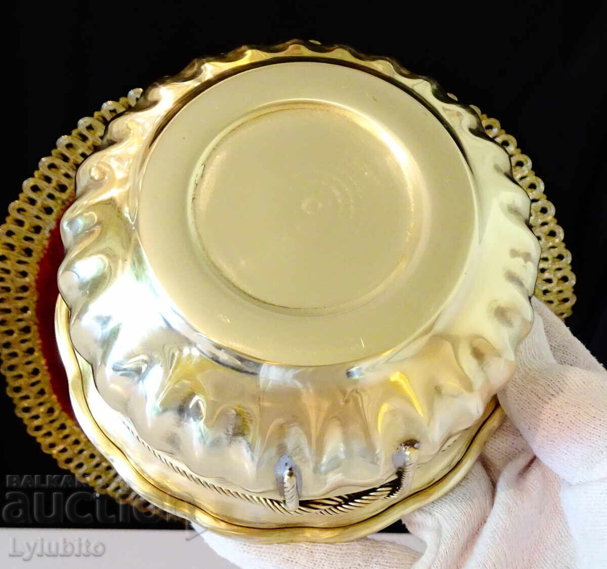 Bronze bonbonniere, bowl, effective home design - 7