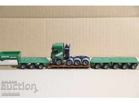 HERPA H0 1/87 MERCEDES TRACTOR HEAVY-DUTY TRANSPORT MODEL