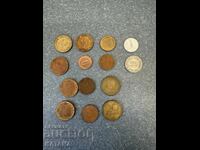 Pfennig лот 14 броя