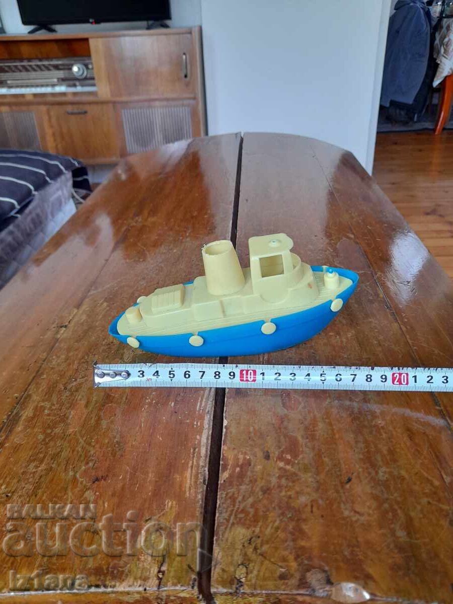 Δημοπρασία Παλιό παιχνίδι πλοίο, καραβάκι Δημοπρασία Παλιό παιχνίδι πλοίο, καραβάκι