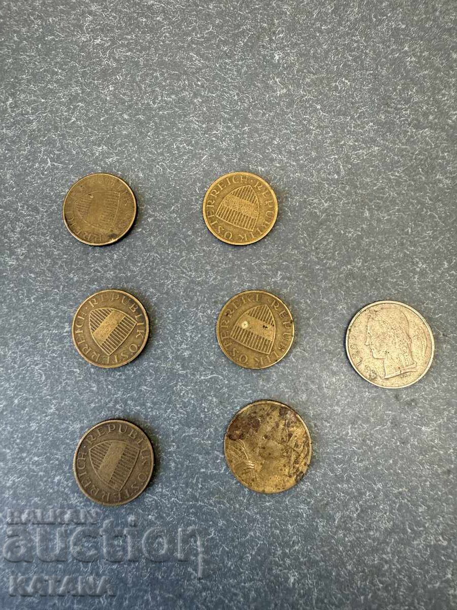 Лот монети 7 броя