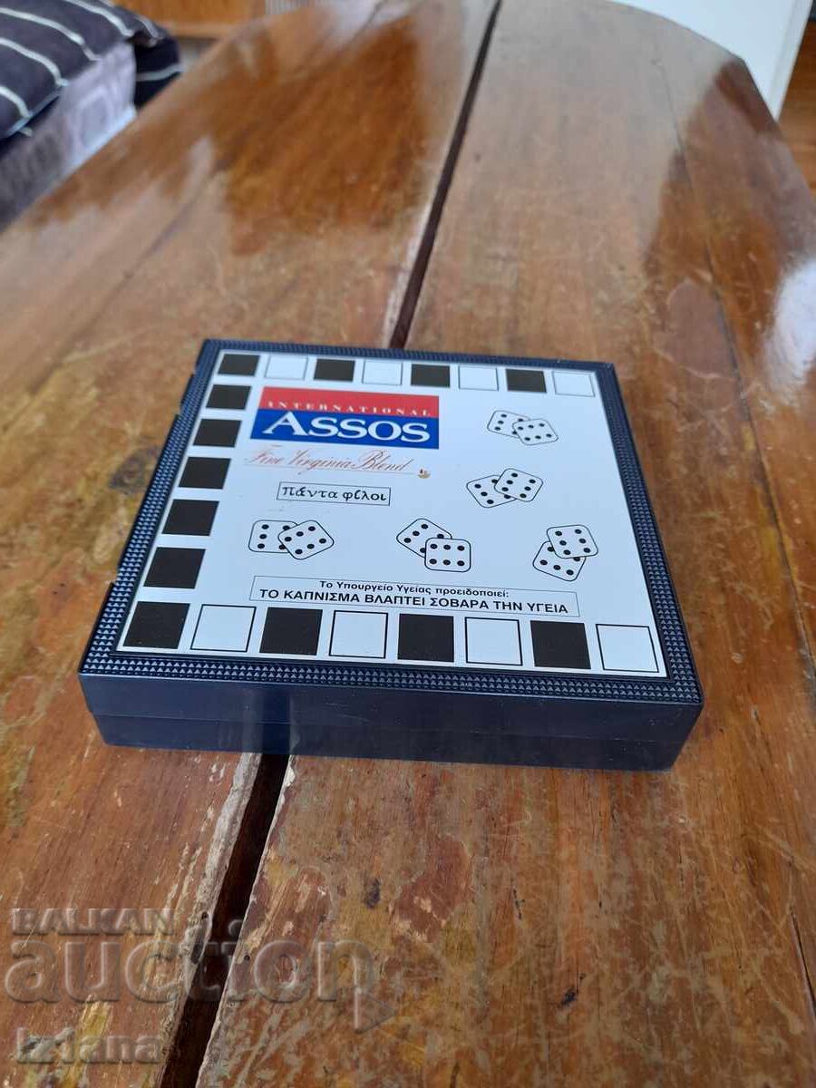 Παλιό παιχνίδι Σκάκι, τάβλι, ντόμινο Assos με τιμή 42.00 BGN | € 21.47 Παλιό παιχνίδι Σκάκι, τάβλι, ντόμινο Assos με τιμή 42.00 BGN | € 21.47