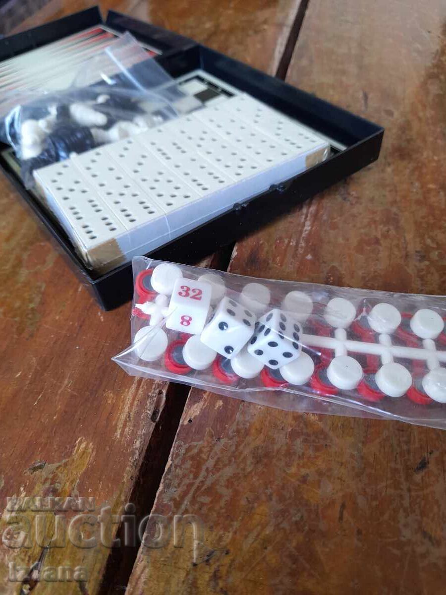 Παλιό παιχνίδι Σκάκι, τάβλι, ντόμινο Assos - 7 Παλιό παιχνίδι Σκάκι, τάβλι, ντόμινο Assos - 7