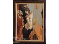 Костадин Жиков Персефона 2023г. Красива картина голо тяло