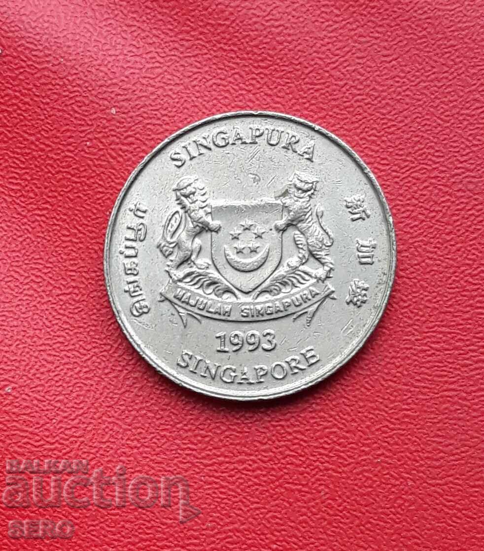 Singapore-20 cents 1993 with price 0.30 BGN | € 0.15 Singapore-20 cents 1993 with price 0.30 BGN | € 0.15