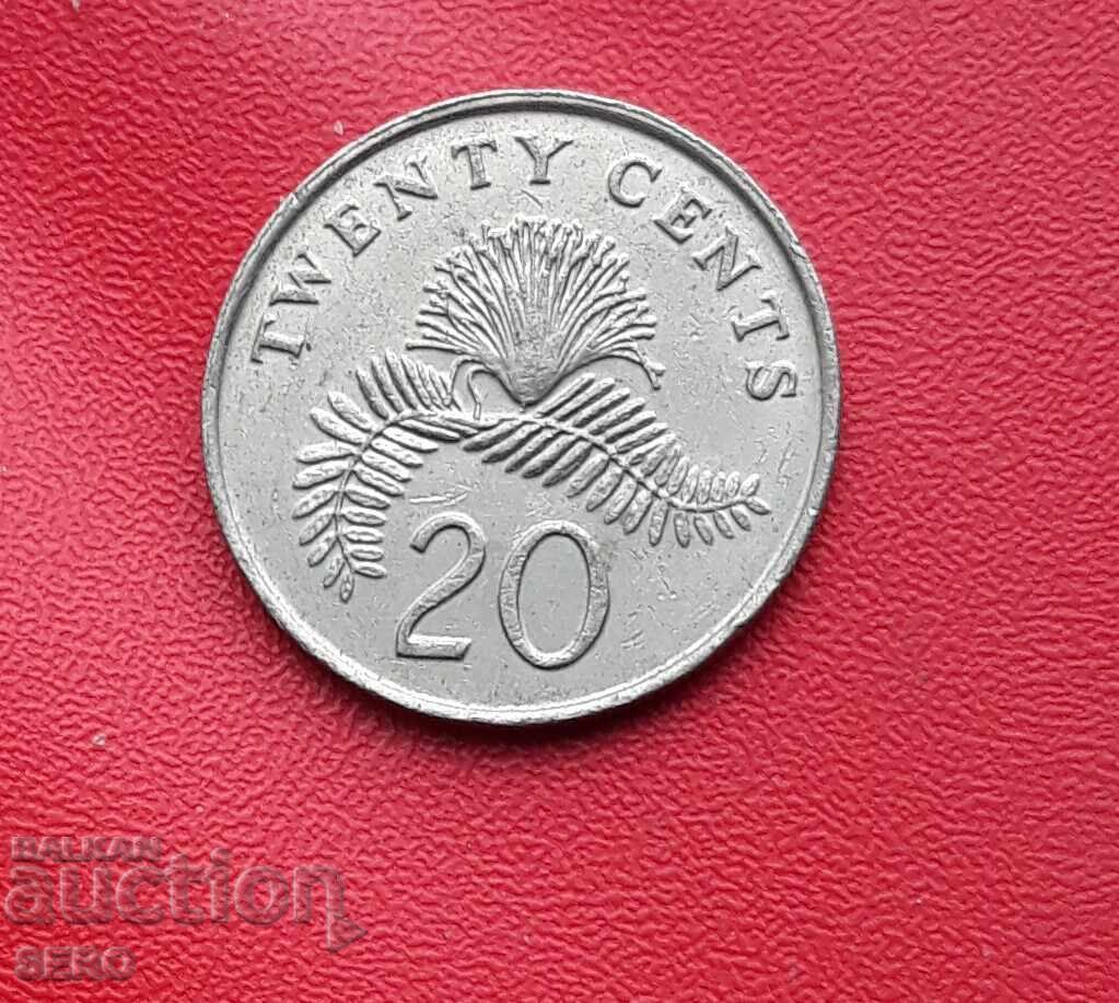 Singapore-20 cents 1993 Singapore-20 cents 1993