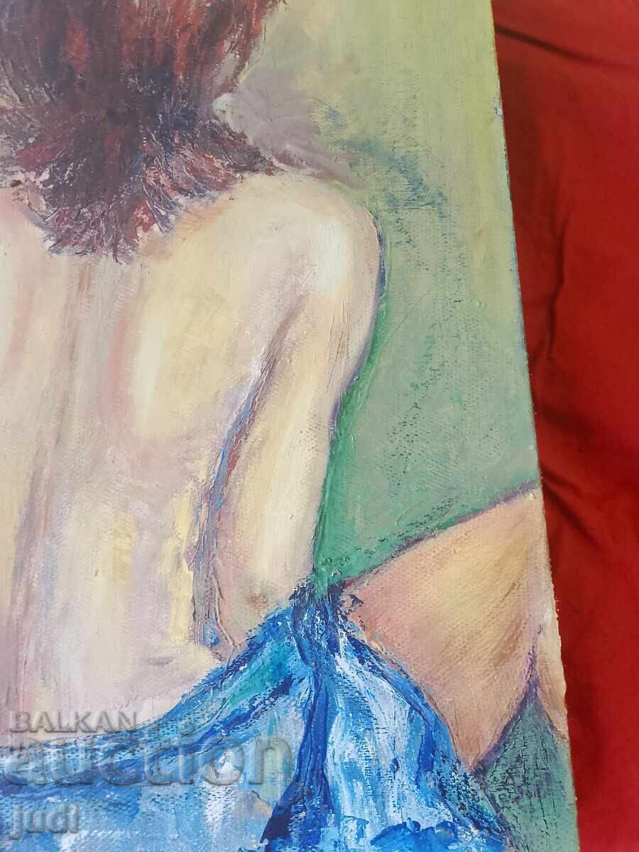 Δημοπρασία Ελαιογραφία καμβάς