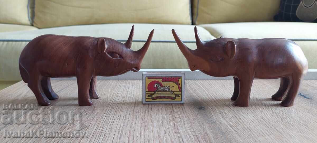 Wood carvings for connoisseurs, two pieces - 7