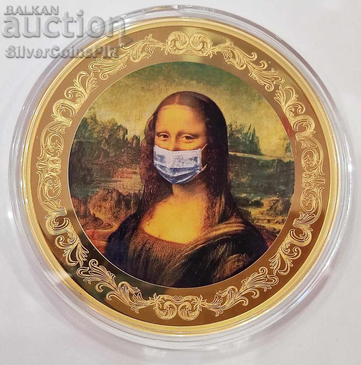 Argint 1 oz Mona Lisa 2023 Artă Pandemică Ciad cu preț 210.00 BGN | € 107.37 Argint 1 oz Mona Lisa 2023 Artă Pandemică Ciad cu preț 210.00 BGN | € 107.37